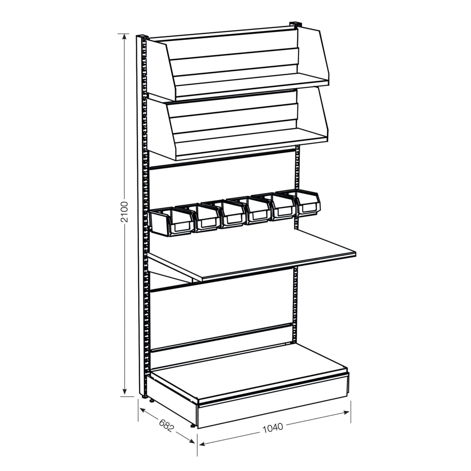 Modular Pharmacy Shelving with Book shelves » Inov8 Medical